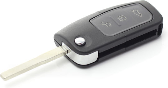 Ford 3-button Flip Key Case