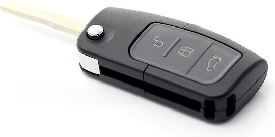Ford 3-button Flip Key Case