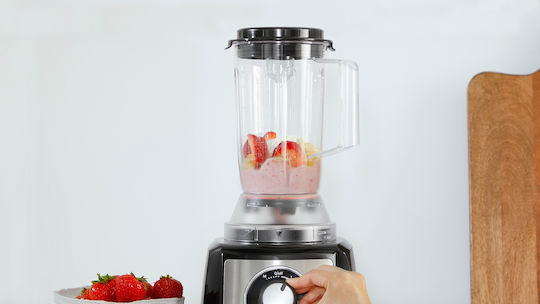 Bosch Multifunctional Food Processor 800W with Pot 2.3lt and Jug Blender Black