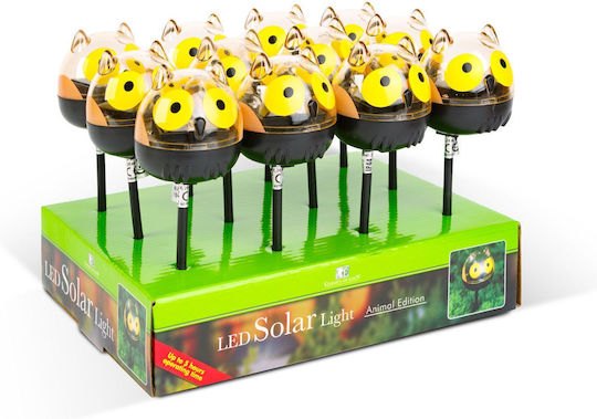Led Solar Lamp Owl Cool White Green 150 X 50 X 50 Mm