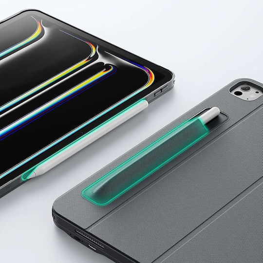 ESR Shift Magnetic Флип Капак с Клавиатура Сив (iPad Air 11" 2024/2025/2026)