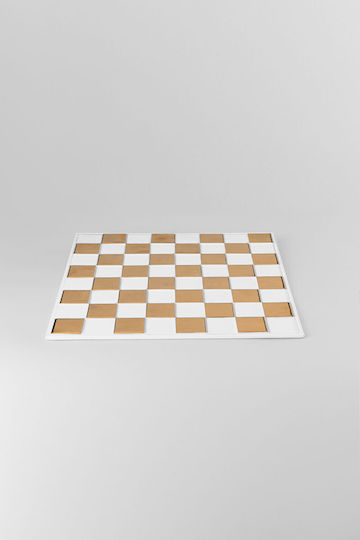 Raeder Wooden Chess Pawns Gold / White 6cm