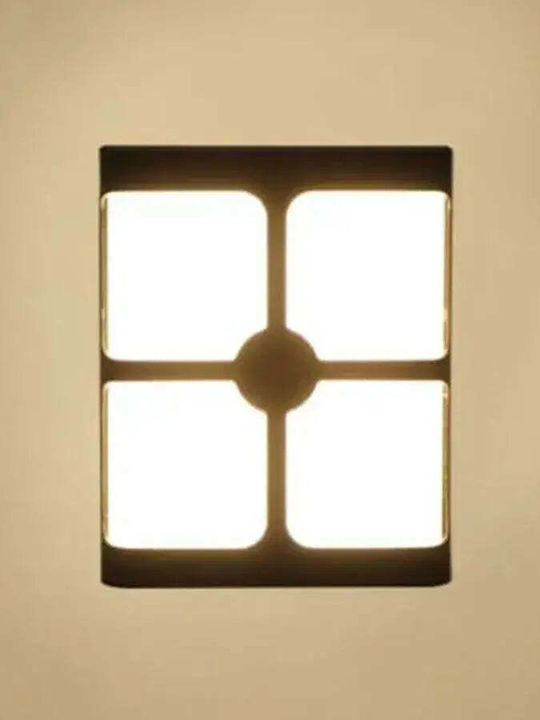 Alista Home Lumină de exterior montată pe perete LED 18W cu Alb Rece Lumină