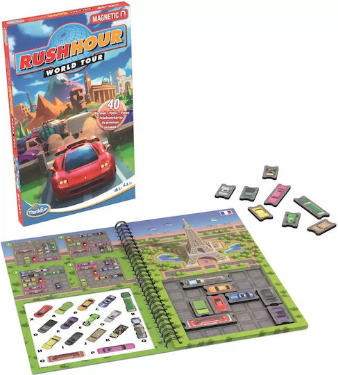 Joc de Societate Rush Hour World Tour pentru 1+ Jucători 8+ Ani Think Fun