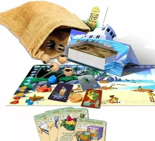 Brettspiel Survival Game für 3-12 Spieler 10+ Jahre (FR) Gigamic