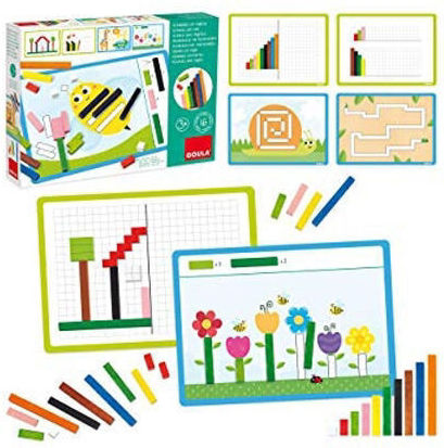 Goula Educational Game Letters & Numbers made of Wood