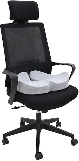 vidaXL Μαξιλάρι με Memory Foam 50x43x10cm σε Γκρι χρώμα 42012688