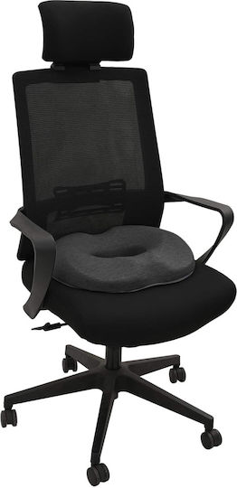 vidaXL Μαξιλάρι με Memory Foam 42x37x8cm σε Γκρι χρώμα 42012687