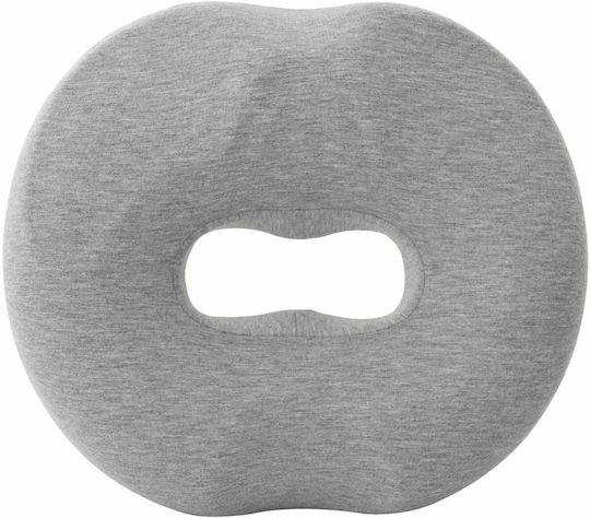 vidaXL Μαξιλάρι με Memory Foam 42x37x8cm σε Γκρι χρώμα 42012686