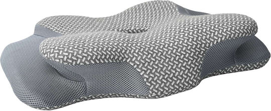 vidaXL Μαξιλάρι με Memory Foam 60x37x13cm σε Γκρι χρώμα 42012693