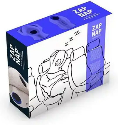 Възглавница Alien Jup Zap Nap 8106913-ep5661 Страус Иновативна Позволява Да Почивате Навсякъде Сивосиньо
