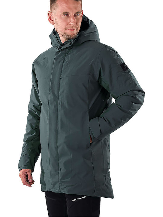 Winter Jacket Parka Waterproof and Windproof Khaki