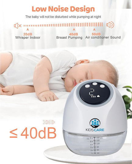 Pompa de sân simplă electrică Fără BPA Bej 180ml