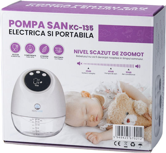 Pompa de sân simplă electrică Fără BPA Bej 180ml