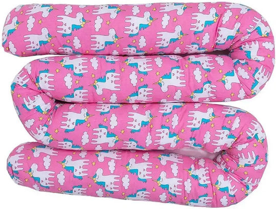 Bettumrandungen Schlange Innerhalb Pink 10x300cm