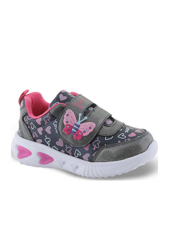 Kids Sneakers with Scratch Gray