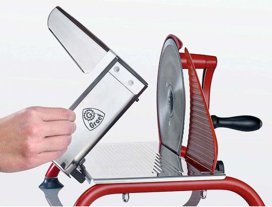Graef H93 Commercial Ham Slicer 190mm W37.5xD36.5xH24.5cm Red