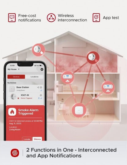 X-Sense XS01-M Link+ Pro Smoke Detector