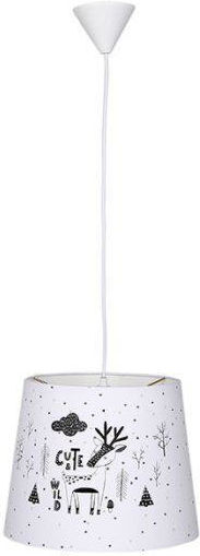 Funna Baby Cute & Wild Einfaches Licht Kinderdeckenleuchte Deckenleuchte 60W Grey 30x26cm