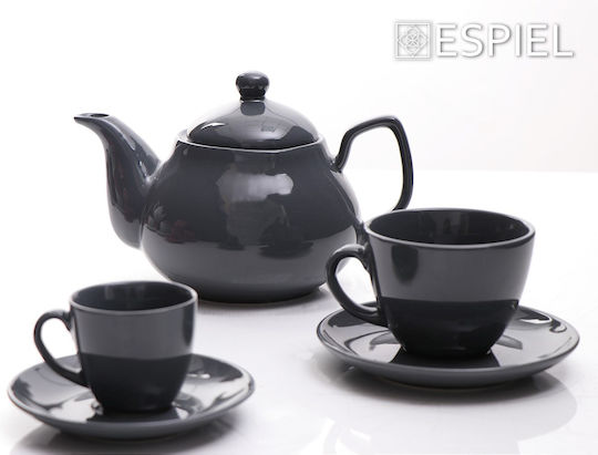 Espiel Σετ Τσαγιού Κεραμικό 850ml 2τμχ