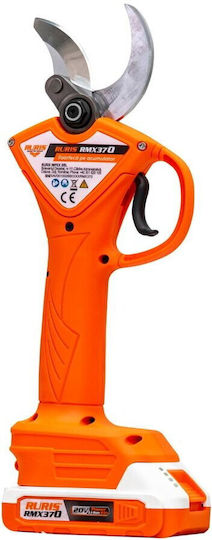 Ruris RMX 370 Foarfecă de tăiere Baterie 20V 1x4Ah cu Diametru Maxim de Tăiere 37mm
