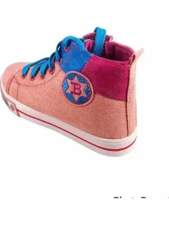 Παιδικά Sneakers High Ροζ
