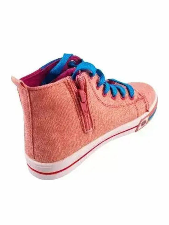 Παιδικά Sneakers High Ροζ