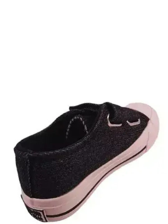 Adidași Copii Cu Închidere Hoop & Loop Negri