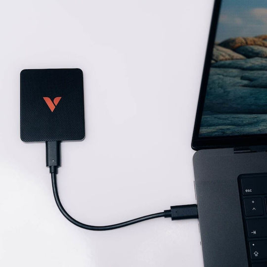 Verbatim Snapback Ultra Slim USB-C Εξωτερικός SSD 1TB 2.5" Μαύρο