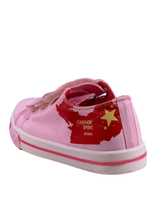 Παιδικά Sneakers Ροζ
