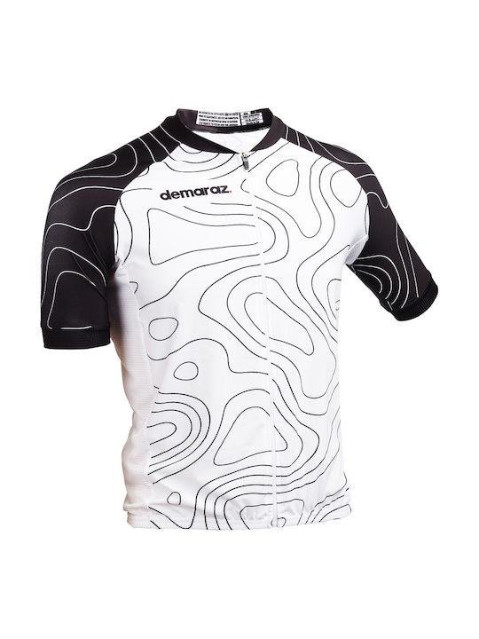 Demaraz Short Sleeves Cycling Jersey White