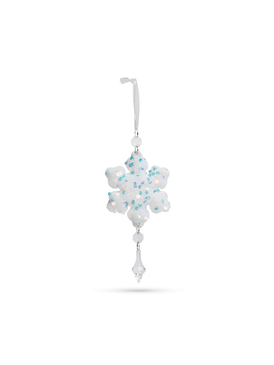 Weihnachtsbaumschmuck Irideszenter Stern Acryl Hänger 2 Formen Schneeflocke Stern