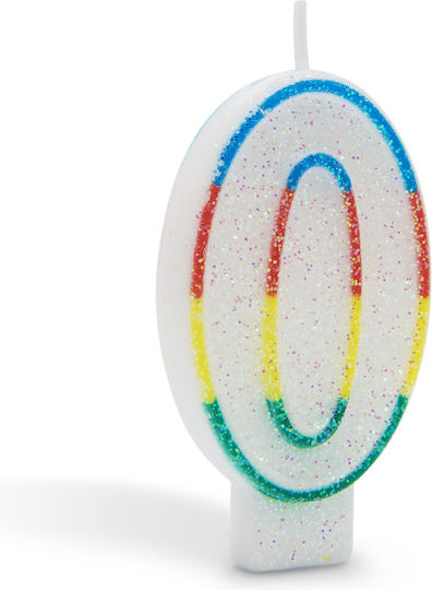 Cake Candle "number 0" Model