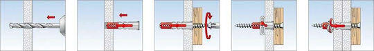 fischer Oops Plastic 10x80mm