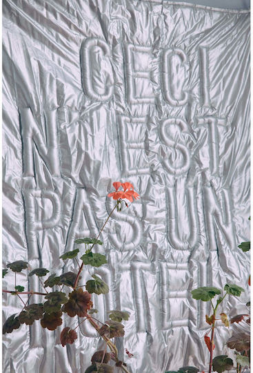 HK Living 3D Wanddekoration Silber 120x5x100cm