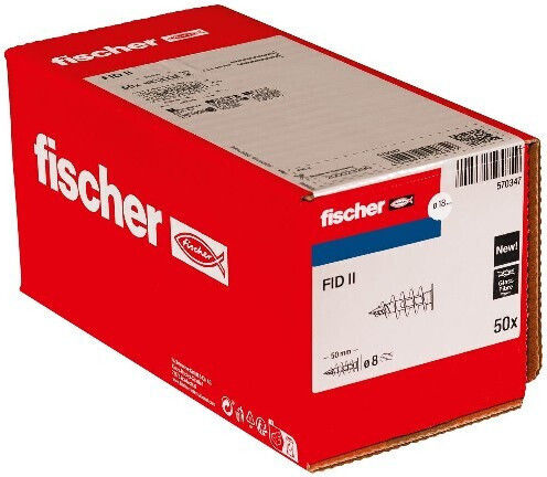 fischer Fid Ii Oops Plastic 8x50mm