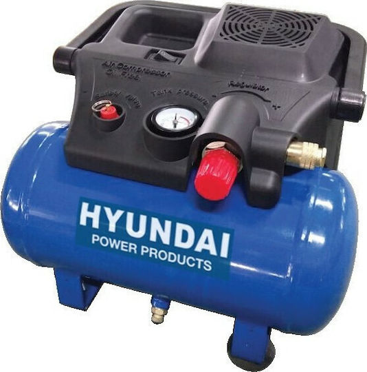 Hyundai 67B01 Air Compressors 60dB with Airtank 6lt