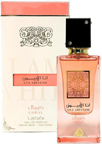 Lattafa Ana Abiyedh Coral Eau de Parfum 60ml