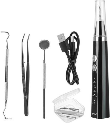 Portable Teeth Cleaning Device Rechargeable 5 Functions 3.5x18.8 Cm Soulima