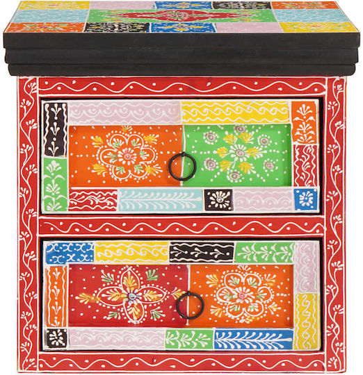 Комод Solid wood paint 40x30x40см
