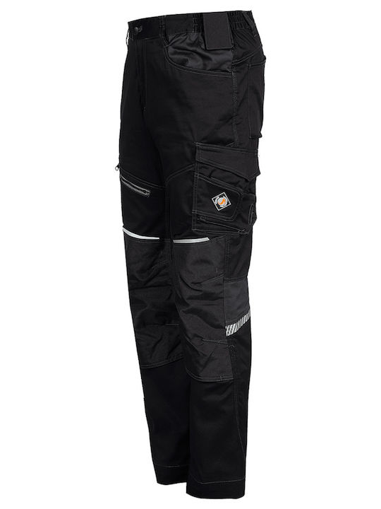 Stenso Revolt 4stretch Arbeitshose Schwarz