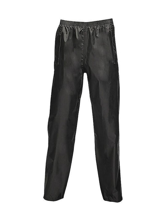 Pantaloni Regatta Stormbreak Overtrousers Negri