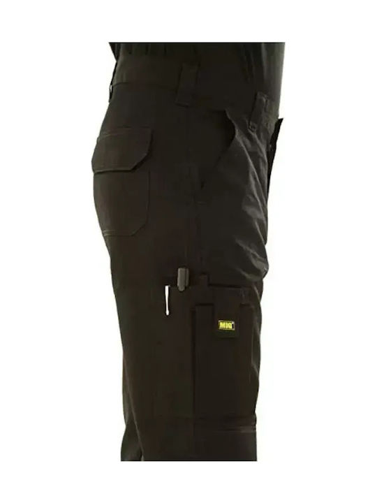 MIG Work Trousers Black made of Cotton
