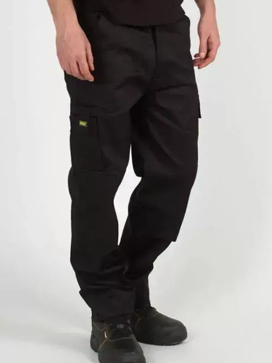 MIG Work Trousers Black made of Cotton