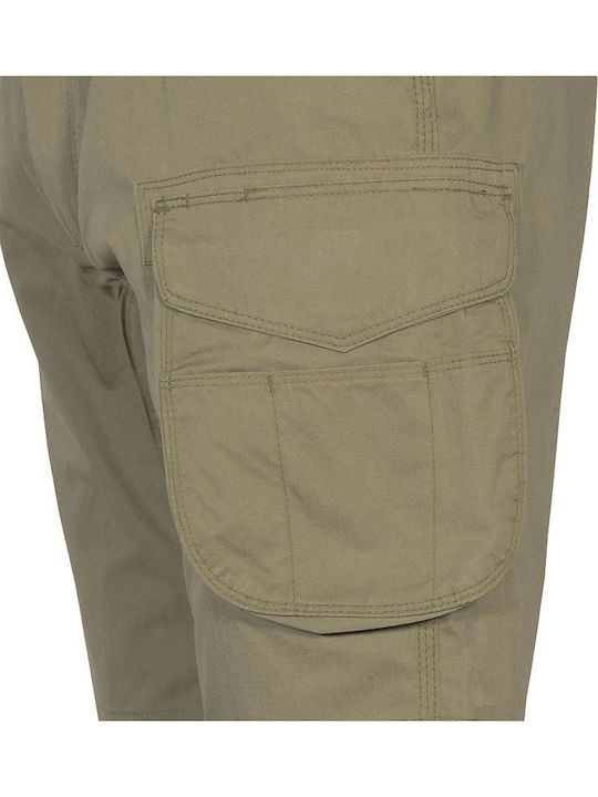 Cofra Comoros Work Shorts Khaki made of Cotton