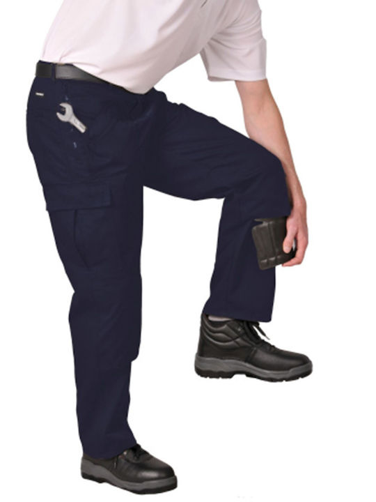 Portwest Παντελόνι Εργασίας Τζιν Navy Μπλε