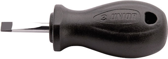 Unior Slotted Dwarf Screwdriver Straight with Nib Size 4mm 0.8x4.0x25
