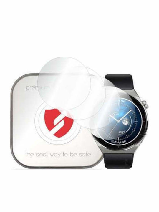 Smart Protection Premium Classic Screen Protector for the Huawei Watch GT 3 Pro 46mm 4pcs PB-13647