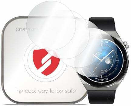 Smart Protection Premium Classic Screen Protector for the Huawei Watch GT 3 Pro 46mm 4pcs PB-13647