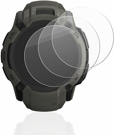 Brotect Airglass Displayschutzfolie für das Garmin Instinct 2X 3Stück